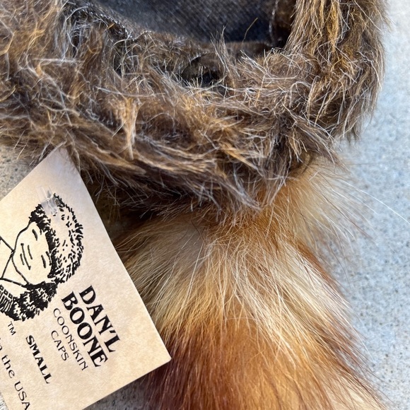 Kid's Coonskin Cap Brown Daniel Boone S Western Classic USA Frontier Skinner - Picture 4 of 8